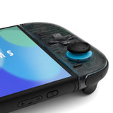 eXtremeRate D-Pad Version Replacement Full Set Shell Case with Buttons for Joycon 2 of Nintendo Switch 2 - Essence Version - Clear Slate Black - SXANTM002
