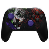 eXtremeRate DIY Replacement Faceplate Shell with Thumbsticks for Nintendo Switch 2 Pro Controller - Clown HAHAHA - CNLPTR010