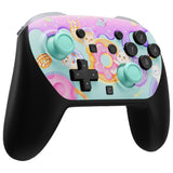 eXtremeRate DIY Replacement Faceplate Shell with Thumbsticks for Nintendo Switch 2 Pro Controller - Donut Odyssey - CNLPTR007