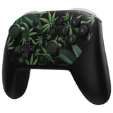 eXtremeRate DIY Replacement Faceplate Shell with Thumbsticks for Nintendo Switch 2 Pro Controller - Green Weeds - CNLPTR002