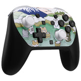 eXtremeRate DIY Replacement Faceplate Shell with Thumbsticks for Nintendo Switch 2 Pro Controller - Hot Spring Kitties - CNLPTR008