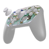 eXtremeRate DIY Replacement Faceplate Shell with Thumbsticks for Nintendo Switch 2 Pro Controller - Hot Spring Kitties - CNLPTR008