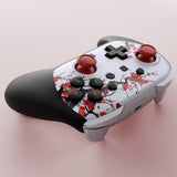 eXtremeRate DIY Replacement Faceplate Shell with Thumbsticks for Nintendo Switch 2 Pro Controller - Winter Blossom - CNLPTR005