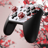 eXtremeRate DIY Replacement Faceplate Shell with Thumbsticks for Nintendo Switch 2 Pro Controller - Winter Blossom - CNLPTR005