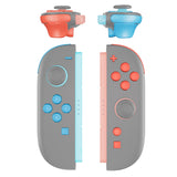 eXtremeRate DIY Replacement Full Set Buttons for Nintendo Switch 2 - Blue & Orange - BEWNTM013