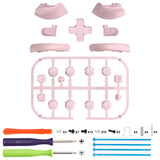 eXtremeRate DIY Replacement Full Set Buttons for Nintendo Switch 2 - Cherry Blossoms Pink - BEWNTM011