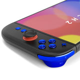 eXtremeRate DIY Replacement Full Set Buttons for Nintendo Switch 2 - Chrome Blue - BEWNTD004