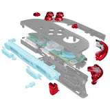 eXtremeRate DIY Replacement Full Set Buttons for Nintendo Switch 2 - Chrome Red - BEWNTD003