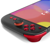 eXtremeRate DIY Replacement Full Set Buttons for Nintendo Switch 2 - Chrome Red - BEWNTD003