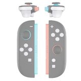 eXtremeRate DIY Replacement Full Set Buttons for Nintendo Switch 2 - White - BEWNTM010