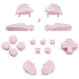 eXtremeRate DIY Replacement Full Set Buttons for Nintendo Switch 2 Pro Controller - Cherry Blossoms Pink - JMWPTM005