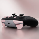 eXtremeRate DIY Replacement Full Set Buttons for Nintendo Switch 2 Pro Controller - Cherry Blossoms Pink - JMWPTM005