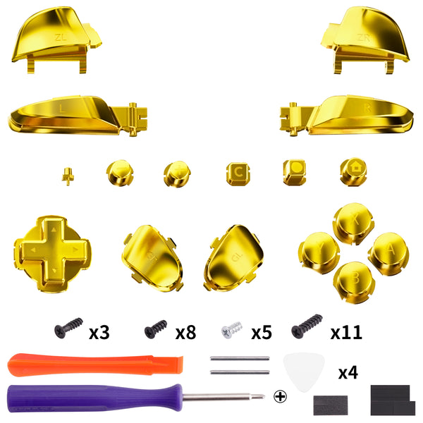Nintendo Switch R1 Buttons eXtremeRate DIY Replacement Full Set Buttons for Nintendo Switch 2 Pro ...