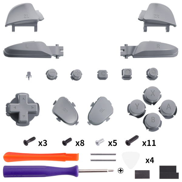 eXtremeRate DIY Replacement Full Set Buttons for Nintendo Switch 2 Pro ...