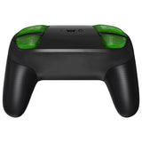 eXtremeRate DIY Replacement Full Set Buttons for Nintendo Switch Pro Controller - Clear Green - KRM540