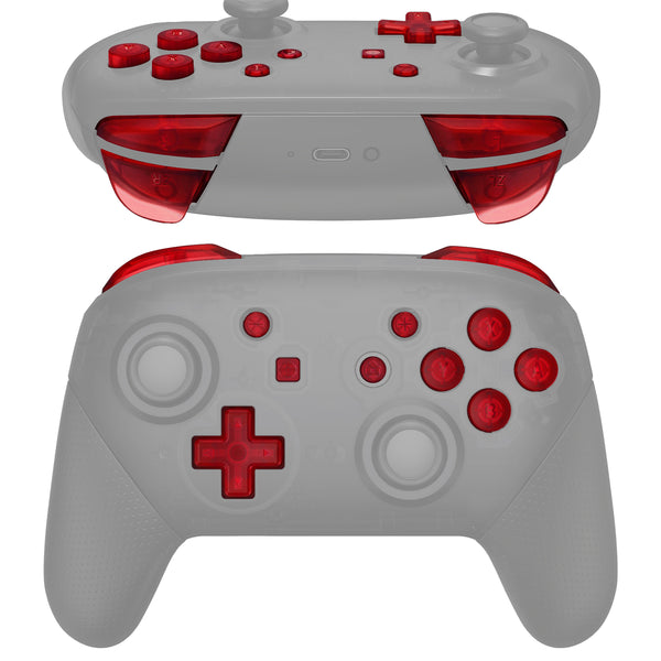 eXtremeRate DIY Replacement Full Set Buttons for Nintendo Switch Pro C ...