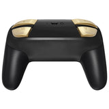 eXtremeRate Metallic Champagne Gold Repair ABXY D-pad ZR ZL L R Keys for Nintendo Switch Pro Controller, DIY Replacement Full Set Buttons with Tools for Nintendo Switch Pro - Controller NOT Included - KRP358