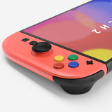 eXtremeRate DIY Replacement Full Set Shell Case with Buttons for Joycon 2 of Nintendo Switch 2 - Essence Version - Blue & Orange - BSUNTM012