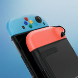 eXtremeRate DIY Replacement Full Set Shell Case with Buttons for Joycon 2 of Nintendo Switch 2 - Essence Version - Blue & Orange - BSUNTM012