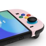 eXtremeRate DIY Replacement Full Set Shell Case with Buttons for Joycon 2 of Nintendo Switch 2 - Essence Version - Cherry Blossoms Pink - BSUNTM009