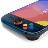 eXtremeRate DIY Replacement Full Set Shell Case with Buttons for Joycon 2 of Nintendo Switch 2 - Essence Version - Clear Blue - BSUNTM005