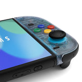 eXtremeRate DIY Replacement Full Set Shell Case with Buttons for Joycon 2 of Nintendo Switch 2 - Essence Version - Clear Glacier Blue - BSUNTM003