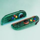 eXtremeRate DIY Replacement Full Set Shell Case with Buttons for Joycon 2 of Nintendo Switch 2 - Essence Version - Emerald Green - BSUNTM004