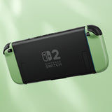eXtremeRate DIY Replacement Full Set Shell Case with Buttons for Joycon 2 of Nintendo Switch 2 - Essence Version - Matcha Green - BSUNTM010