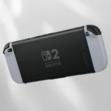 eXtremeRate DIY Replacement Full Set Shell Case with Buttons for Joycon 2 of Nintendo Switch 2 - Essence Version - New Hope Gray - BSUNTM011