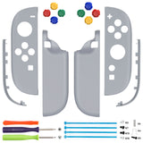 eXtremeRate DIY Replacement Full Set Shell Case with Buttons for Joycon 2 of Nintendo Switch 2 - Essence Version - New Hope Gray - BSUNTM011