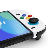 eXtremeRate DIY Replacement Full Set Shell Case with Buttons for Joycon 2 of Nintendo Switch 2 - Essence Version - White - BSUNTM008