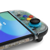 eXtremeRate DIY Replacement Full Set Shells with Buttons for Nintendo Switch 2 - Deluxe Version - Clear - QGRNTM006