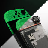 eXtremeRate DIY Replacement Full Set Shells with Buttons for Nintendo Switch 2 - Deluxe Version - Glow in Dark - Green - QGRNTM007