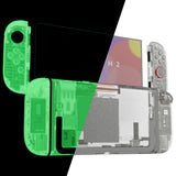 eXtremeRate DIY Replacement Full Set Shells with Buttons for Nintendo Switch 2 - Deluxe Version - Glow in Dark - Green - QGRNTM007