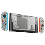 eXtremeRate DIY Replacement Full Set Shells with Buttons for Nintendo Switch 2 - Deluxe Version - Glow in Dark - Green - QGRNTM007