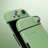 eXtremeRate DIY Replacement Full Set Shells with Buttons for Nintendo Switch 2 - Deluxe Version - Matcha Green - QGRNTM010