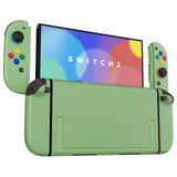 eXtremeRate DIY Replacement Full Set Shells with Buttons for Nintendo Switch 2 - Deluxe Version - Matcha Green - QGRNTM010