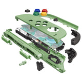 eXtremeRate DIY Replacement Full Set Shells with Buttons for Nintendo Switch 2 - Deluxe Version - Matcha Green - QGRNTM010