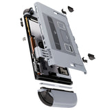 eXtremeRate DIY Replacement Full Set Shells with Buttons for Nintendo Switch 2 - Deluxe Version - SFC SNES Classic EU Style - QGRNTY001