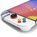 eXtremeRate DIY Replacement Full Set Shells with Buttons for Nintendo Switch 2 - Deluxe Version - The Great Wave - QGRNTT001