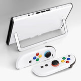 eXtremeRate DIY Replacement Full Set Shells with Buttons for Nintendo Switch 2 - Deluxe Version - White - QGRNTM008