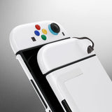 eXtremeRate DIY Replacement Full Set Shells with Buttons for Nintendo Switch 2 - Deluxe Version - White - QGRNTM008