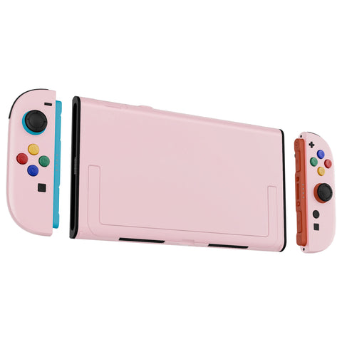 eXtremeRate DIY Replacement Full Set Shells with Buttons for Nintendo Switch 2 - Essence Version - Cherry Blossoms Pink - RHANTM009