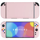 eXtremeRate DIY Replacement Full Set Shells with Buttons for Nintendo Switch 2 - Essence Version - Cherry Blossoms Pink - RHANTM009
