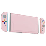 eXtremeRate DIY Replacement Full Set Shells with Buttons for Nintendo Switch 2 - Essence Version - Cherry Blossoms Pink - RHANTM009