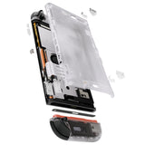 eXtremeRate DIY Replacement Full Set Shells with Buttons for Nintendo Switch 2 - Essence Version - Clear - RHANTM006