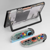 eXtremeRate DIY Replacement Full Set Shells with Buttons for Nintendo Switch 2 - Essence Version - Clear - RHANTM006