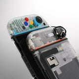eXtremeRate DIY Replacement Full Set Shells with Buttons for Nintendo Switch 2 - Essence Version - Clear - RHANTM006