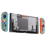 eXtremeRate DIY Replacement Full Set Shells with Buttons for Nintendo Switch 2 - Essence Version - Clear - RHANTM006