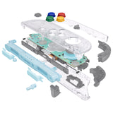 eXtremeRate DIY Replacement Full Set Shells with Buttons for Nintendo Switch 2 - Essence Version - Clear - RHANTM006